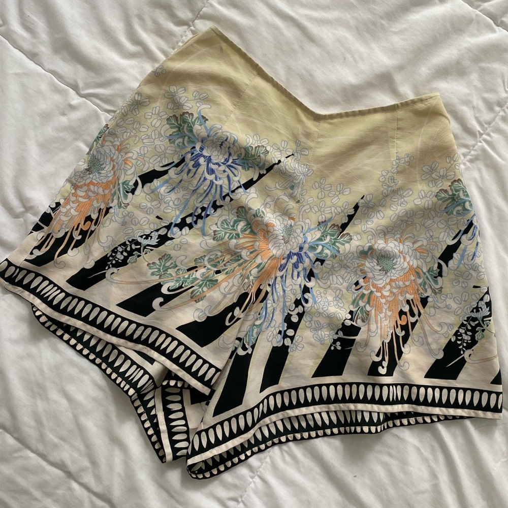 River island silky flowy shorts